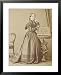 Henrietta Keddie Pseudonym Sarah Tytler Scottish Writer of Children's Books Framed Art Poster Print by Elliot & Fry, 25x31