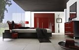 Modern Platform Bedrooms Set Marta Thin Frame Review
