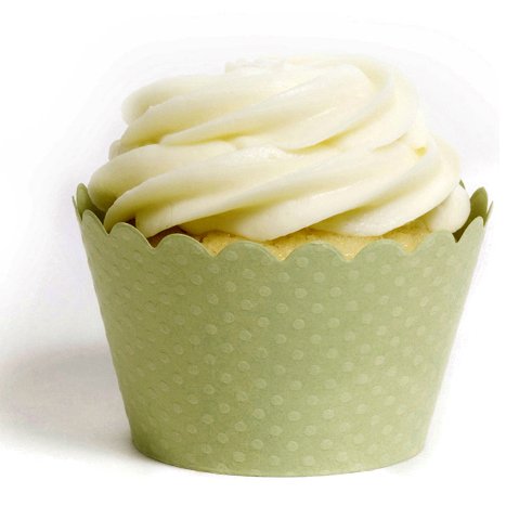 Dress My Cupcake Standard Mint Green Cupcake Wrappers, Set of 12