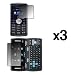 3 Pack of Premium Reusable LCD Screen Protector for LG enV 3 VX9200 [Accessory Export Packaging]