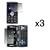 3 Pack of Premium Reusable LCD Screen Protector for LG enV 3 VX9200 [Accessory Export Packaging]