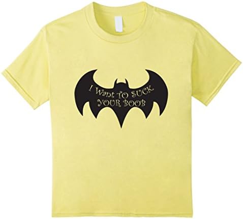Kids I Want To Suck Your Boob T Shirt 6 Lemon