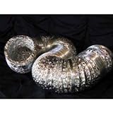 6" Non-Insulated Flex Duct, 25 Feet