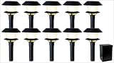 Westinghouse Solar Lighting 7056-08 Low Voltage Non-Solar 10 Light Plastic Landscape Light Set