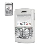 New Fashionable Perfect Fit Hard Protector Skin Cover Cell Phone Case for Blackberry 8830/8800 Sprint,US Cellular,Verizon - White