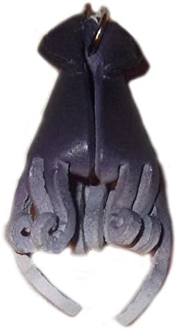 Jellyfish Keyring Squid Key Chain Made From Leather Gifts Accessories