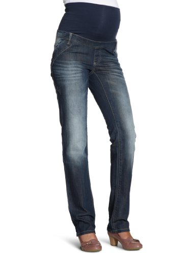 Noppies Trousers denim slimfit Austin 70442 Damen Umstandsmode/ Hosen, Gr. 32,  Blau (ston Preisvergleich