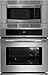 Frigidaire 27 Inch Stainless Steel 3 Piece Wall Oven Microwave Combo FFEW2725LS_FFMO1611LS_FFMOTK27LS