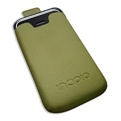 Incipio Apple iPhone 1G Orion Elegant Sleeve Case with Fine Stitching - Lime Green