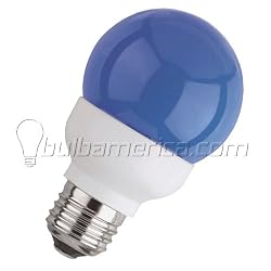 Westinghouse 03468 Nanolux 1-Watt G19 LED Bulb, Blue