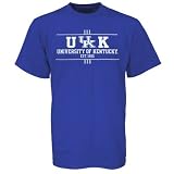 Adidas Kentucky Wildcats Royal Blue University T-shirt