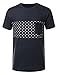 URBANCREWS Mens Hipster Hip Hop Graphic Print Pocket Crewneck T-shirt