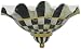 MacKenzie-Childs 16 Wallflower Sconce-Courtly Check