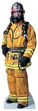 Firefighter Life-Size Standup Poster