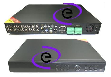 16ch 480/240fps Pentaplex H.264 Standalone DVR 500GB HD