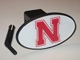 NEBRASKA CORNHUSKERS Team Logo 6 x 3 Trailer Hitch Cover