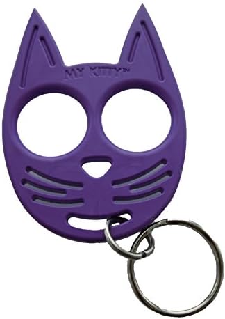 My Kitty Personal Safety Keychain (Purple) Proudly Made in the USA