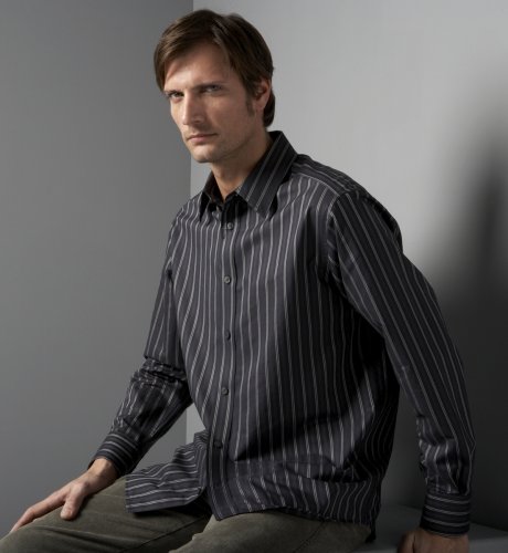 Big & Tall Autograph Double Stripe Shirt
