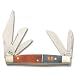 Frost Double Warrior Kentucky Five Blade with Red and Blue Smooth Bone Ha