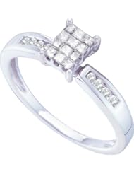 0.25CTW DIAMOND INVISIBLE RING