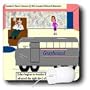 Londons Times Funny Music Cartoons - Retired Greyhound - Mouse Pads