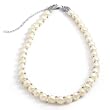 14 + 3 Inch Extension Cultured Freshwater Pearl Choker Necklace