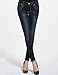 Camii Mia Women's Denim Slim Fit Fleece Jeans