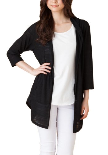 (ゴールドジャパン)Goldjapan 大きいサイズ レディース アウター カーディガン フード付き パーカー 春夏