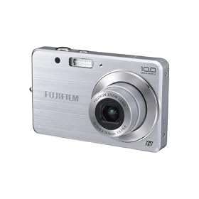 Fujifilm Finepix J20 Digital Camera - Silver (10MP, 3x Optical Zoom) 2.7