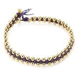 Eat Pray Love By Dogeared Meditate Plum Macramé