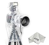 Two Digital Camera Rain Covers For Nikon Canon With Lenses Up To 13.5" With ....