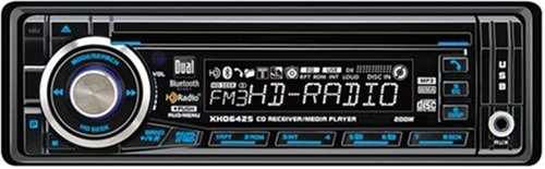 Dual XHD6425 4X50 Watt Bluetooth Ready Hd Radio and Mp3 Player under The Car toys Store