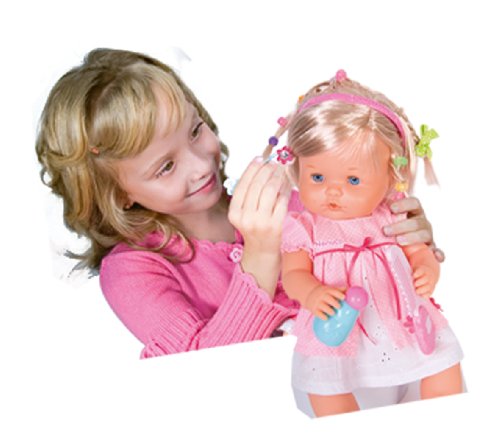 Imagen 3 de Famosa Nenuco Niña Bonitos Peinados - Muñeca con pelo largo y accesorios de peinado