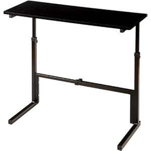 【クリックで詳細表示】スライド式 薄型テレビ用ラック ブラック 607205