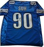 Ndamukong Suh signed Detroit Lions Blue Prostyle Jersey- JSA Hologram