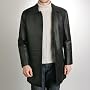 BGSD Men's Leather Car Coat - Regular & Tall