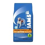 IAMS Weight Control Proactive Health Dry Dog Food, 4-Pound Bags (Pack of 5)