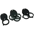 3 5x 10x 15x Folding Magnifiers Stamp Coin Loupe Tools