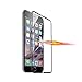 iPhone 6 / 6S Full Cover Screen Protector , Akwox 3D Curved Edge Metal Frame Tempered Glass Screen Protector for iPhone 6/6S 9H [3D Touch Compatible] & [Anti-fringerprint] (Black Trimming)