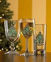 Spode "Christmas Tree" Stemware