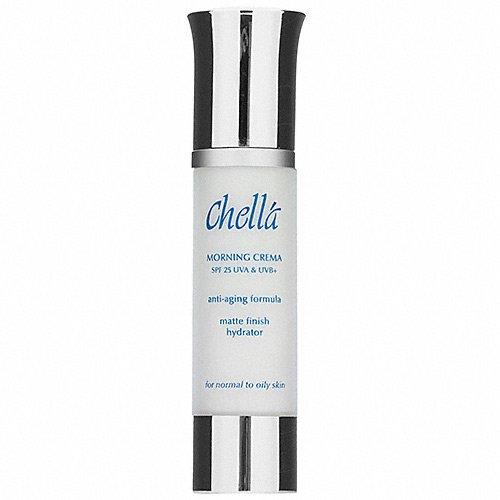 Chella Professional Skin Care Morning Crema SPF 25 - Anti-Aging Formula Matte Finish 1.7 fl oz.
