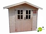 Gartenhaus 10 200×200 cm Gartenhäuser Blockhaus Holzhaus