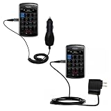 Essential Kit for the Blackberry Storm 2 includes a Car and Wall Charger - Gomadic Brand w/ TipExchange Technology