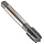 Dormer MTT-X E046 Powdered Metal Spiral Point Threading Tap for Stainless Steel, Hard Lube Coated, Round Shank with Square End, Plug Chamfer