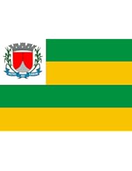 Lawn & Patio: magFlags Large Flag Riachuelo SE / Município de Riachuelo-SE, Brasil 90x150cm / 3x5ft -- 100% Made in Germany -- long lasting flag - magFlags