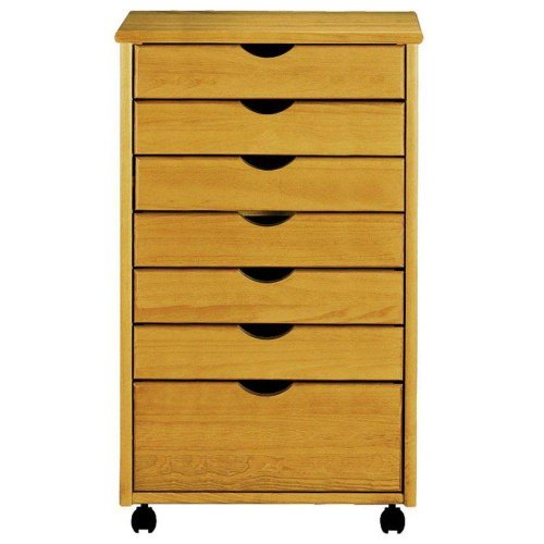 Stanton 6 + 1 Drawer Wide Storage Cart, 36