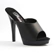 5 Inch Cute Clear Shoe High Heel Open Toe Shoe Low Platform