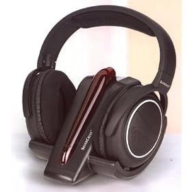 SilverCrest RFH1863 fil casque st�r�o avec le balayage radio et station d'accueil rechargeable
