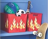 Orange & Yellow Fire FLAMES Wallies Wallpaper Cutouts