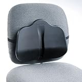 Softspot Low Profile Backrest, 13-1/2w x 3d x 11h, Black